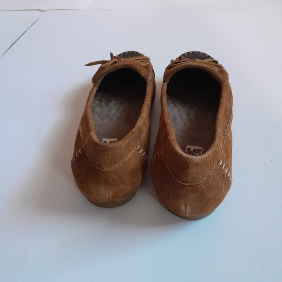 Lamo Hannah Women's Moccasin Slippers Size 8.5M Color Brown - Picture 4 of 15